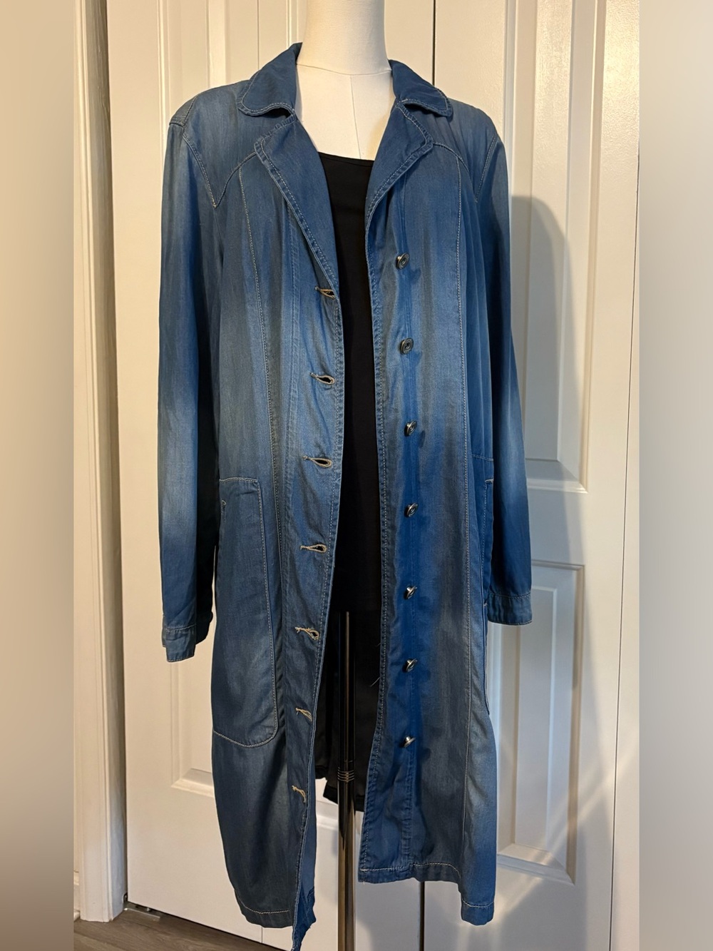 CREAM Blue Denim Dress/Duster